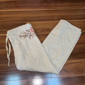 Medium A. byer linen blend pants